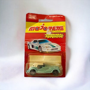 Morgan Automobile Majorette Made in France 1/50 3&quot; Length - Original Package Damaged