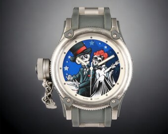 Invicta Artist Series Wristwatch Swiss Made Limited Edition Russian Diver Erni Vales Jul Wedding