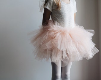 short puffy flower girl ballet tutu skirt