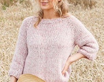 Alpaka Pullover ,gestrickt ,weich, warm, Damen