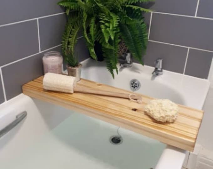 Natural wood Bath Board | Bath Caddy | Wooden Gift | mothers day | Best Seller