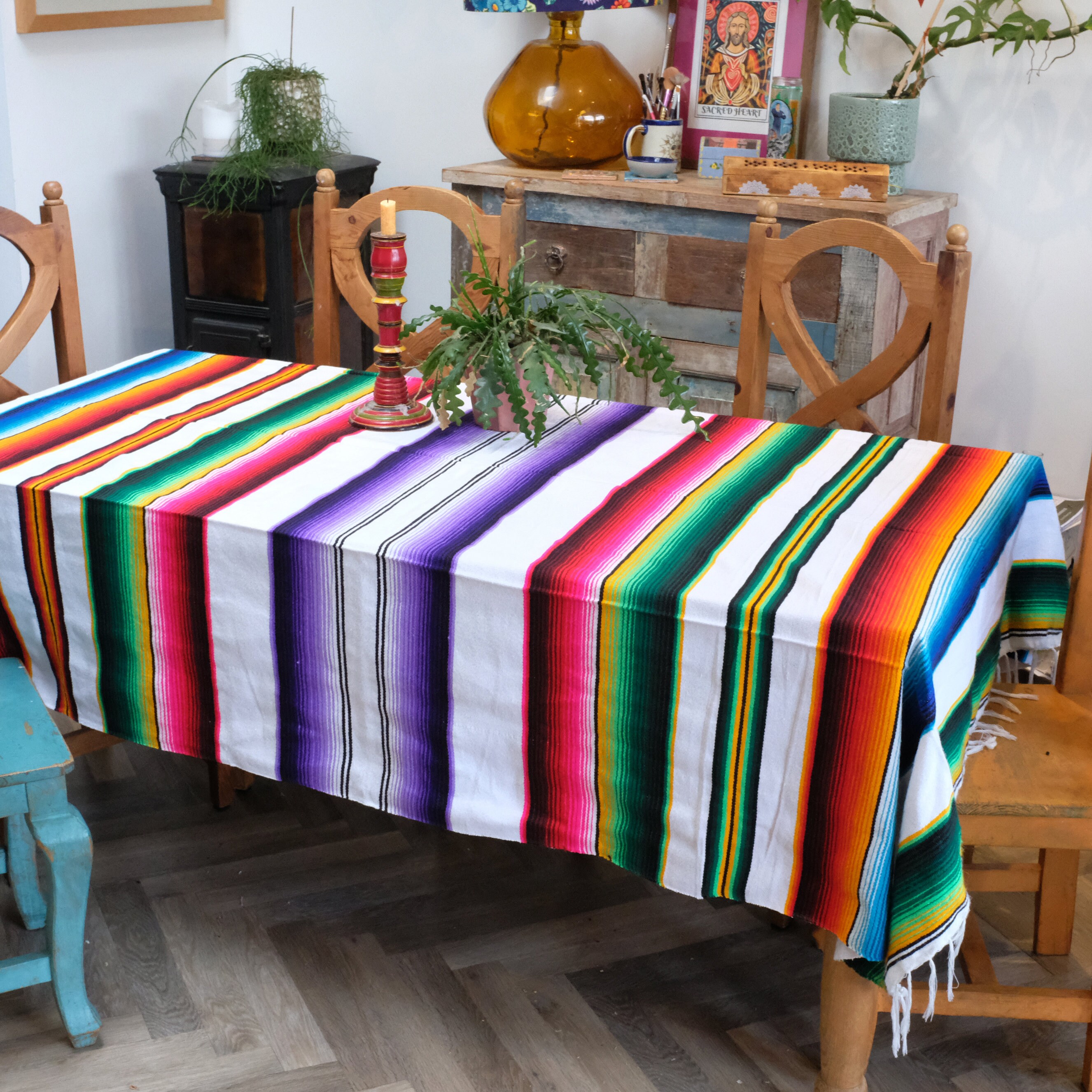 069082● SEVEN BY SEVEN MEXICAN BLANKET s-l400.jpg