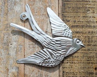 Mexican Tin Swallow - Silver Colour