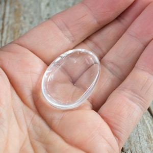 Worry Stone Crystal Quartz