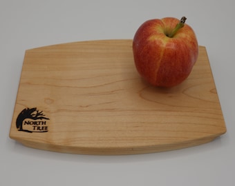 Handmade Maple Cutting Board, Small Bar Board (9x6x0.75)