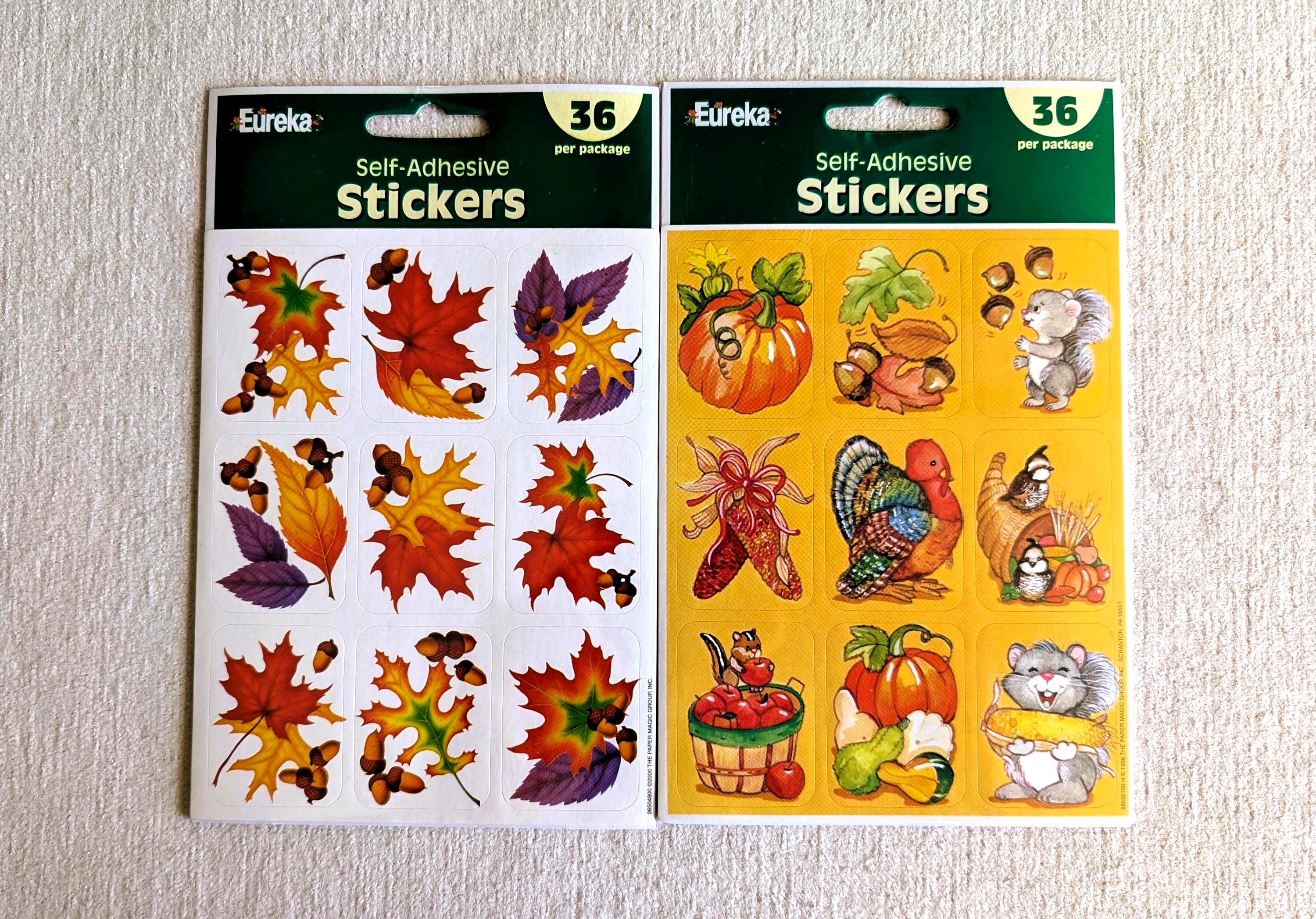 Eureka Baseball Theme Stickers - Colorful Sports Stickers For Classroom & Crafts