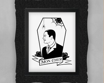Gomez Addams Printable/SVG, The Addams Family -- Instant Download