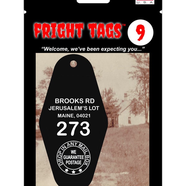 Stephen King's Salem's Lot: Marsten House Key Tag [ Fright Tags ]