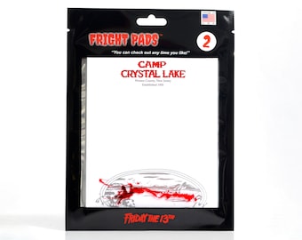 Viernes 13: Bloc de notas del Campamento Crystal Lake [Fright Pads]