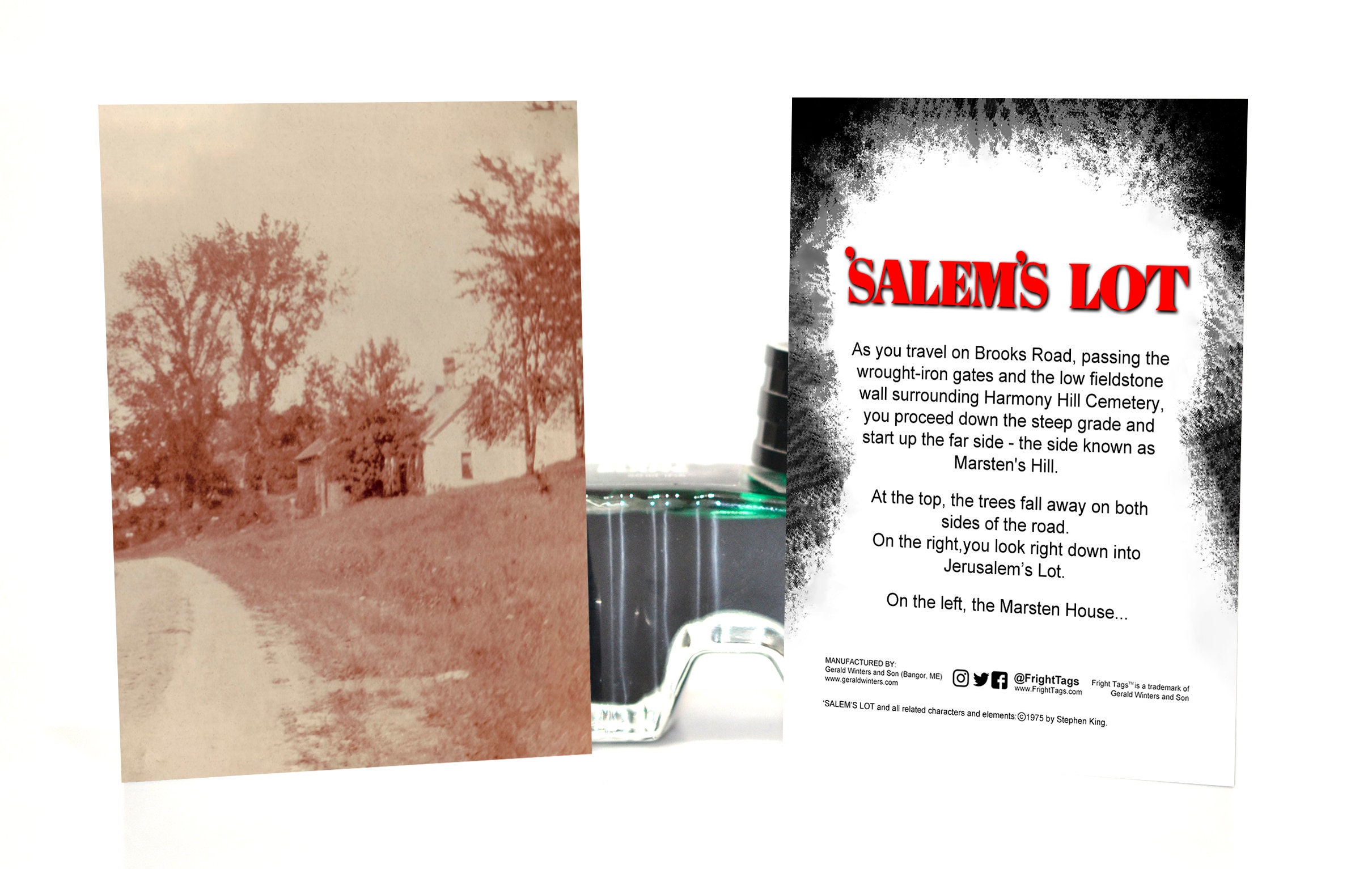 Stephen King's Salem's Lot Marsten House Key Tag Etsy