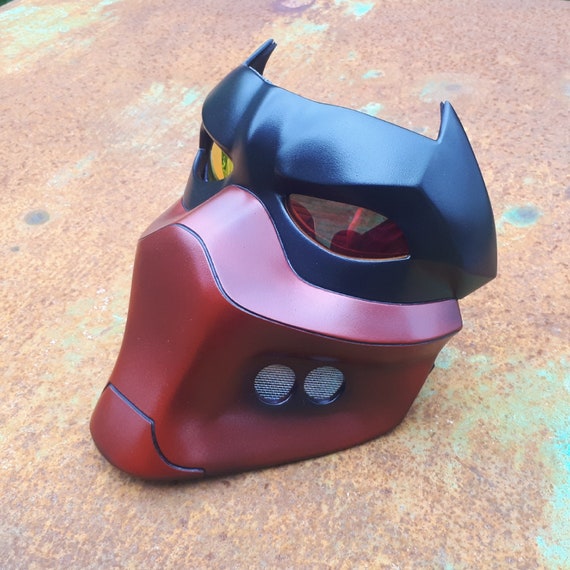 Red Hood Outlaw Mask Version 2 Jason Todd Dc Comics Superhero Costume Battle Damaged Red Hood The Outlaws Robin