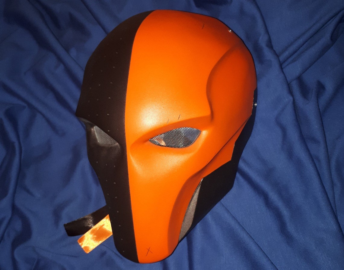 Deathstroke Mask Deathstroke Helmet Deathstroke Costume Etsy