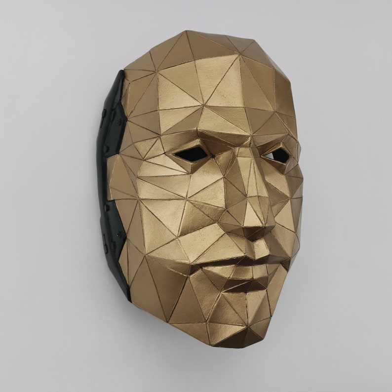 Inspired Deus Ex: Mankind Divided Gold Mask Gold-masked - Etsy