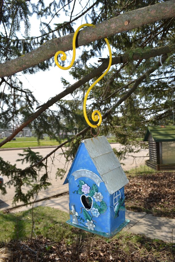 Bird House Hanger Bird Feeder S Hook Tree Branch Hook With Etsy