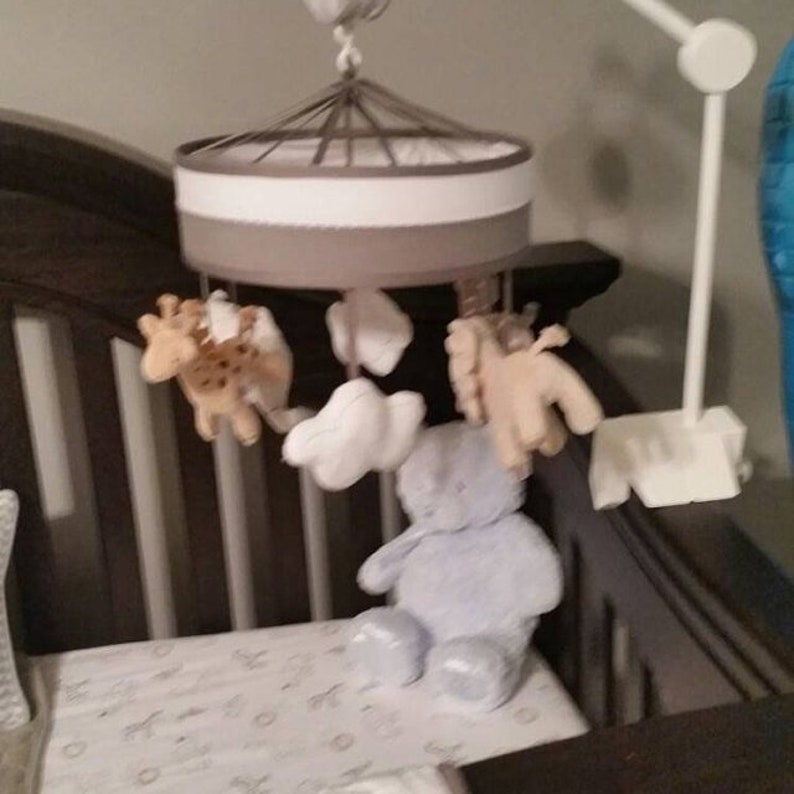 Crib Mobile Arm Crib Mobile Attachment Baby Mobile Arm Wooden Etsy