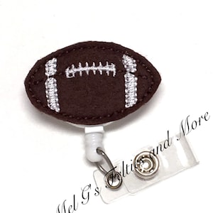 Football Badge Reel, Badge Topper, Nurse Badge Reel, Sports Badge Reel, RN Badge Reel,Nurse Gift,Teacher Badge Reel,Retractable Badge Holder