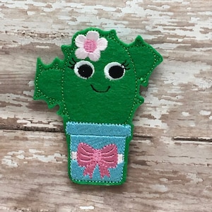 Kaktusfilt, Kaktusfilt, Alla hjärtans dag-filt, Matchande, Stuck On You Cactus, Filt, Broderad filt, Håraccessoar, Set om 2