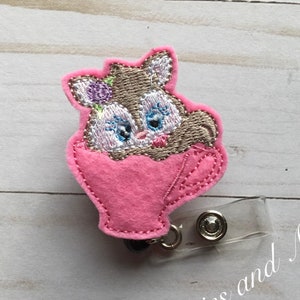 Cat Badge Reel,  Kitten Badge Reel, Tea Cup Badge Reel, Cat Badge Holder, Nurse Badge Reel, Teacher Badge Reel, Retractable Badge Reel