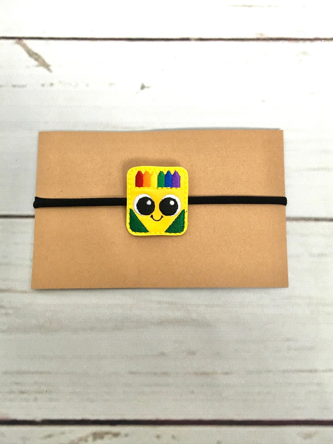 Crayon Box Headband, Crayon Nylon Baby Headband, Back to School