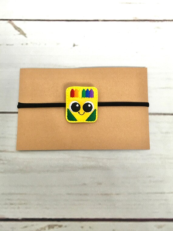 Crayon Box Headband, Crayon Nylon Baby Headband, Back to School