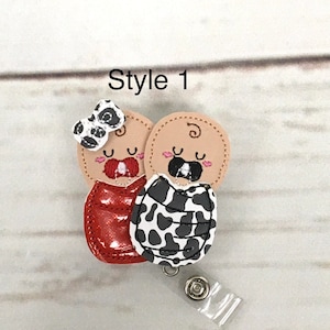 Western Baby Badge Reel, Burrito Baby Badge Reel, Labor And Delivery Badge Reel, Cow Print Badge Reel, Nurse Badge Reel, Badge Reel Topper