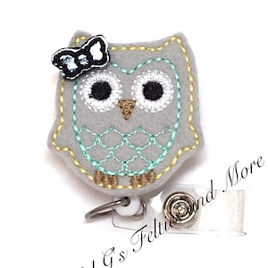 Owl Badge Reel, Badge Reel, Nurse Badge Reel, Halloween Badge Reel, RN Badge Reel, Nurse Gift, Teacher Badge Reel, Retractable Badge Holder