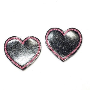 ハートフェルティ、ハートフェルティ、グリッターフェルティ、バレンタインデーフェルティ、ホリデーフェルティ装飾、バッジリールフェルティ、ヘアボウセンター