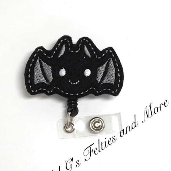 Bat Badge Reel, Badge Reel, Nurse Badge Reel, Halloween Badge Reel, RN Badge Reel, Nurse Gift, Teacher Badge Reel, Retractable Badge Holder