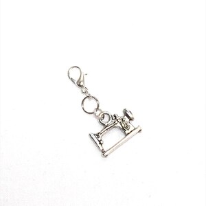 Sewing Machine Charm, Charm Add On, Badge Reel Charm, Planner Charm, Interchangeable Charm, Keychain Charm,  Planner Accessory