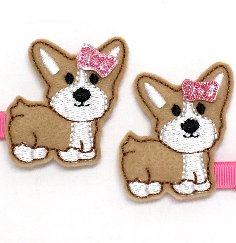 Hair Clip Hair Bow Dog Hair Clip Dog Hair Bow Etsy