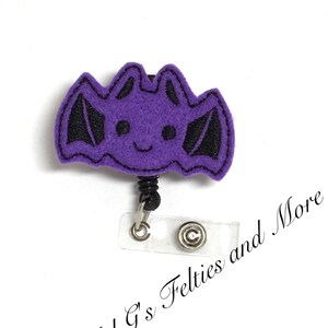 Bat Badge Reel, Badge Reel, Nurse Badge Reel, Halloween Badge Reel, RN Badge Reel, Nurse Gift, Teacher Badge Reel, Retractable Badge Holder