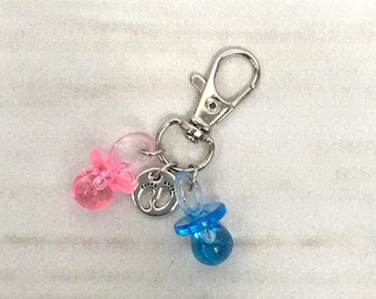 Badge Reel Charm, Pacifier Charm, Baby Feet Charm, Labor and Delivery Charm, Backpack Charms, Badge Reel Add On, Badge Reel Accessories