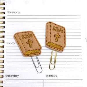 Bible Planner Clip, Bible Paper Clip, Church Planner Clip, Book Mark ...