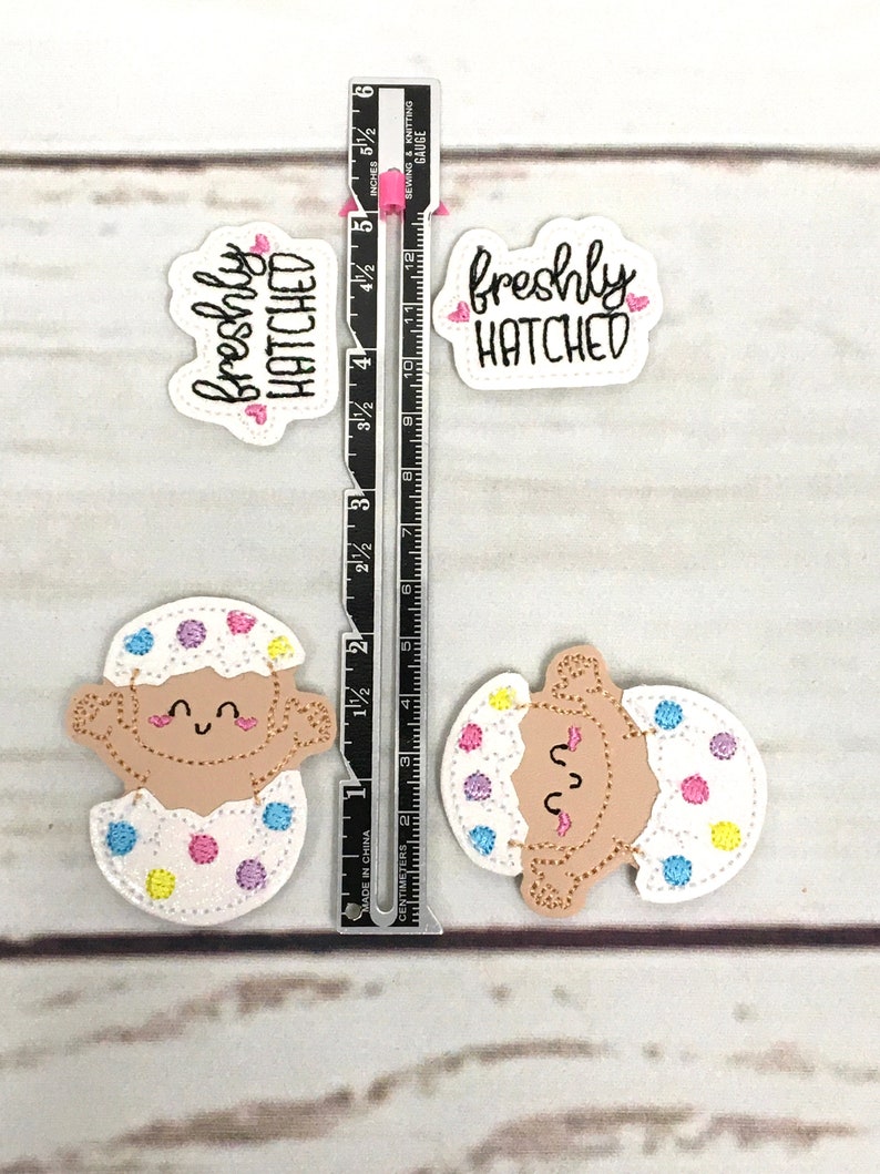 Freshly Hatched Easter Baby Badge Reel, Labor and Delivery Badge Reel, Nurse Badge Reel, L&D Badge Reel, Neonatal Badge Reel, RN Badge Reel image 3