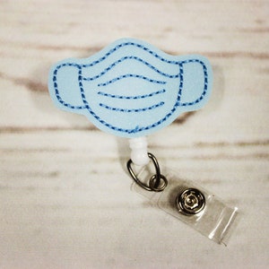 Mask Badge Reel, Medical Badge Reel, Nurse Badge Reel, Nurse Badge Holder, Nurse Gift, Badge Pull, Glitter Badge Reel,Retractable Badge Reel