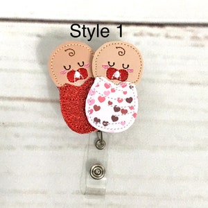 Burrito Baby Badge Reel, Labor And Delivery Badge Reel, Valentines Day Badge Reel, Nurse Badge Reel, Medical Badge Reel, Badge Reel Topper
