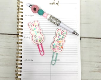 Easter Paper Clip, Easter Bunny Paperclip, Easter Egg Planner Clip, Teacher Planner Clip, Easter Bookmark, Holiday Paper Clip, Journal Clip