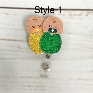 Burrito Baby Badge Reel, Labor And Delivery Badge Reel, St Patricks Day Badge Reel, Nurse Badge Reel, Medical Badge Reel, Badge Reel Topper