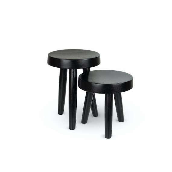 Small black stool sale furniture