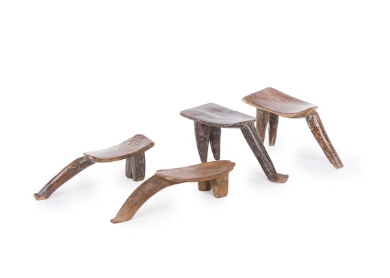 アフリカヴィンテージスツール【ロビ族】