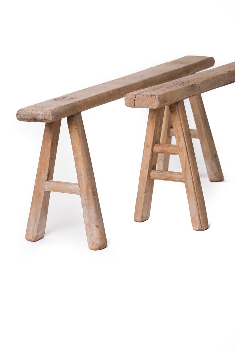 Antique Chinese wooden bench Old unique wooden benches Etsy