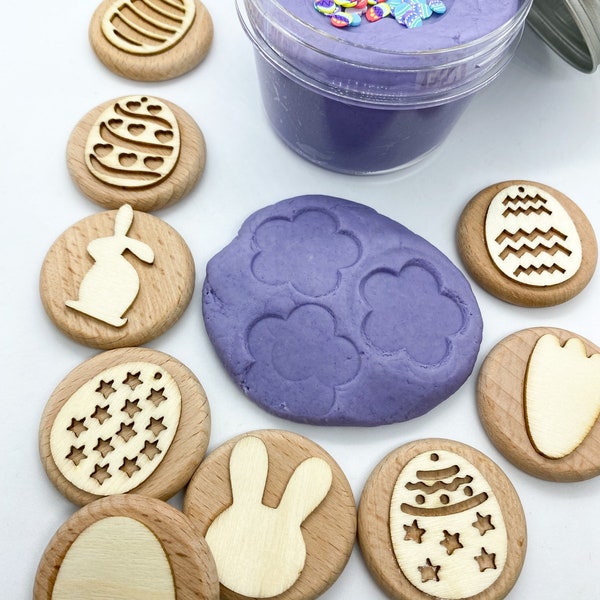 Easter Playdough Stamp - Easter Playdough Stamps - Easter Gift