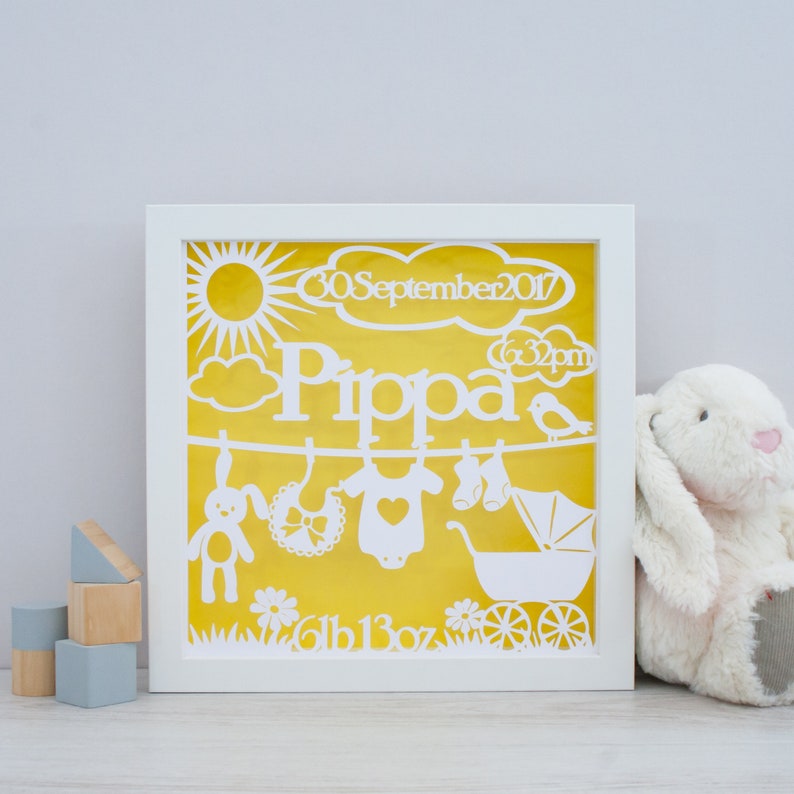 framed nursery wall art