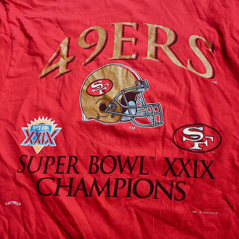 Vintage Vtg 90s San Francisco 49ers NFL 1995 Superbowl | Etsy