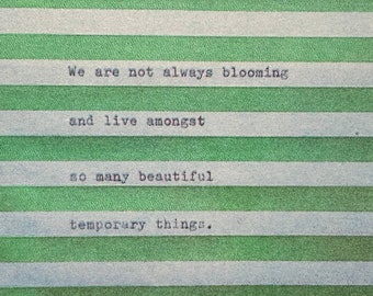 Deadheading - Sweet Nothings - A5 Risograph Print