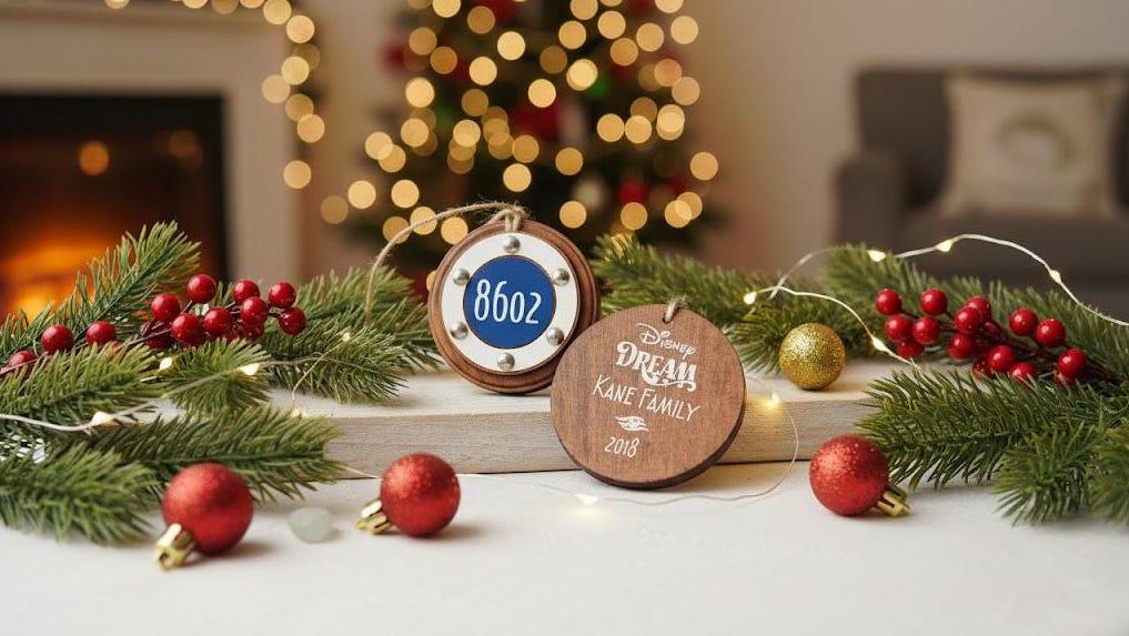 Personalized Cruise Porthole Ornament – Custom Keepsake for Disney, Royal Caribbean, Norwegian & Carnival–Fish Extender Gift–Free Shipping