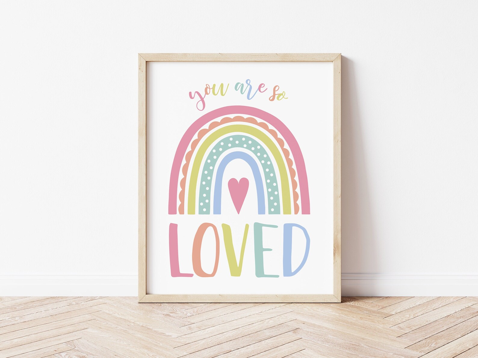 You are so Loved print You are so loved poster kid Etsy
