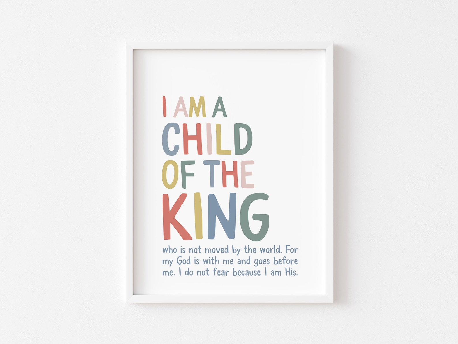 I am a child of the king sign i am the child of a king i am etsy