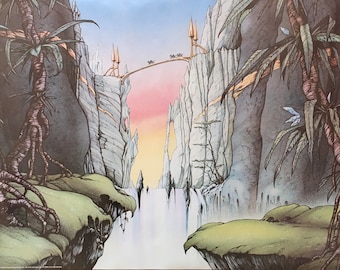 Beast Out of the Sea by Rodney Matthews Authentic 1995 Poster - Etsy