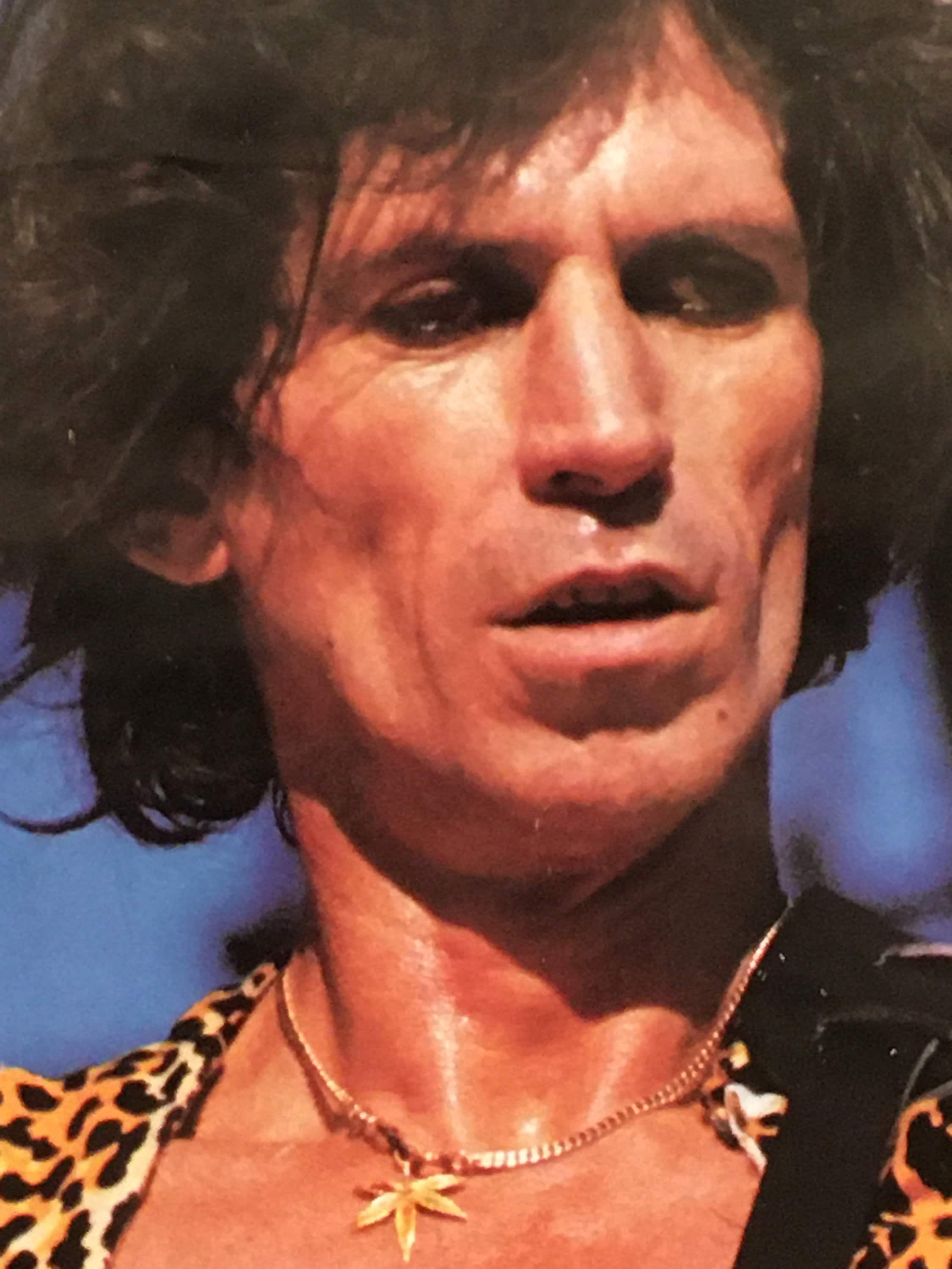 Keith Richards Rolling Stones 1983 Poster Signed. Unused Etsy UK